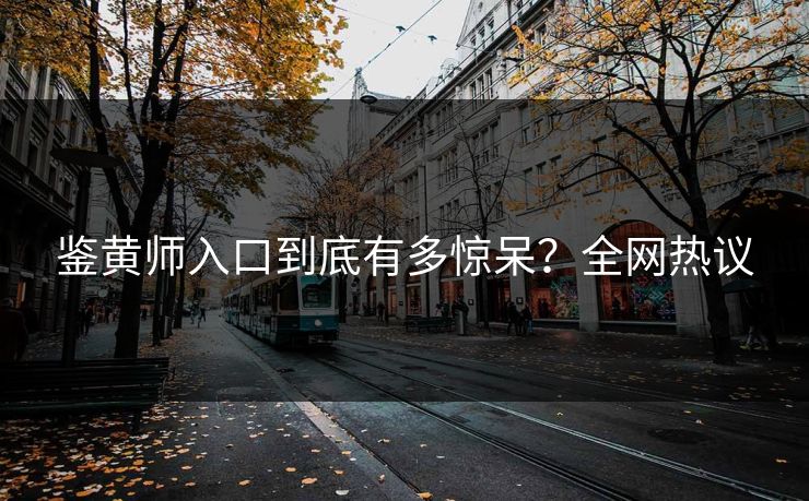 鉴黄师入口到底有多惊呆？全网热议